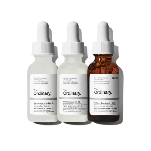 The Ordinary Most Loved Set skincare products available at GlowMyst Pakistan