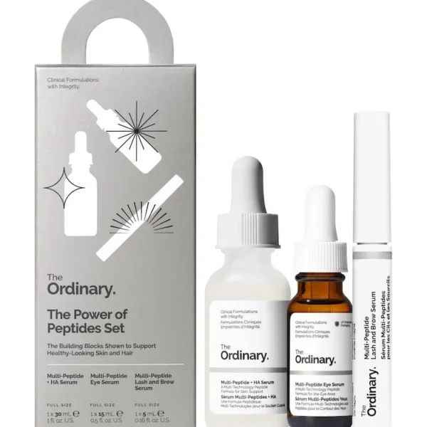 The Ordinary Peptide Set for anti-aging skincare routine available at GlowMyst Pakistan