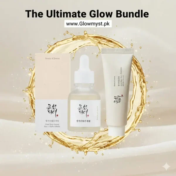 Beauty of Joseon Ultimate Glow Bundle skincare set displayed on GlowMyst