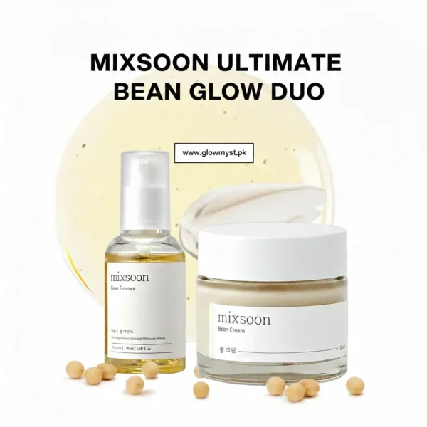 The Viral Glass Skin Mixsoon Bean Duo Essence and Cream