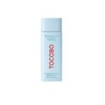 TOCOBO Bio Watery Sun Cream SPF50+ PA++++ 50ml bottle on display at GlowMyst