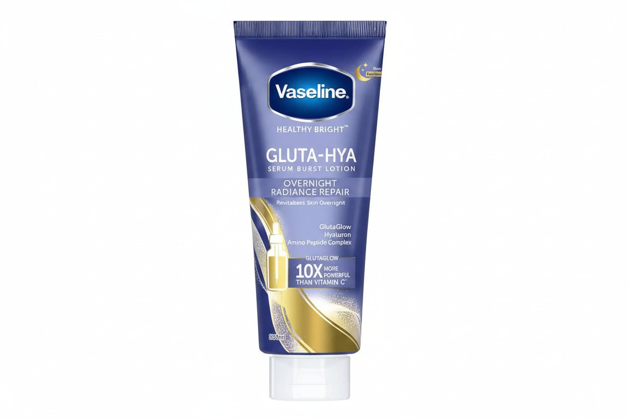 Vaseline Gluta-Hya Overnight Lotion 300ml bottle for skincare