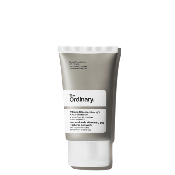 The Ordinary Vitamin C Suspension authentic bottle on display at GlowMyst