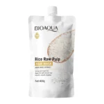 BIOAQUA Rice Raw Pulp Hair Mask - Repairing Treatment for Dry Damaged Hair - 400g 6