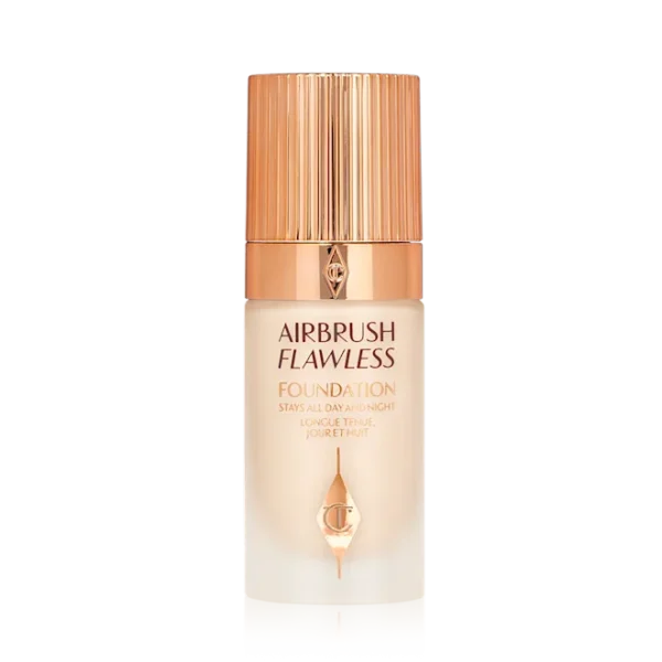 Charlotte Tilbury Flawless Foundation 30ml bottle displayed on a clean surface