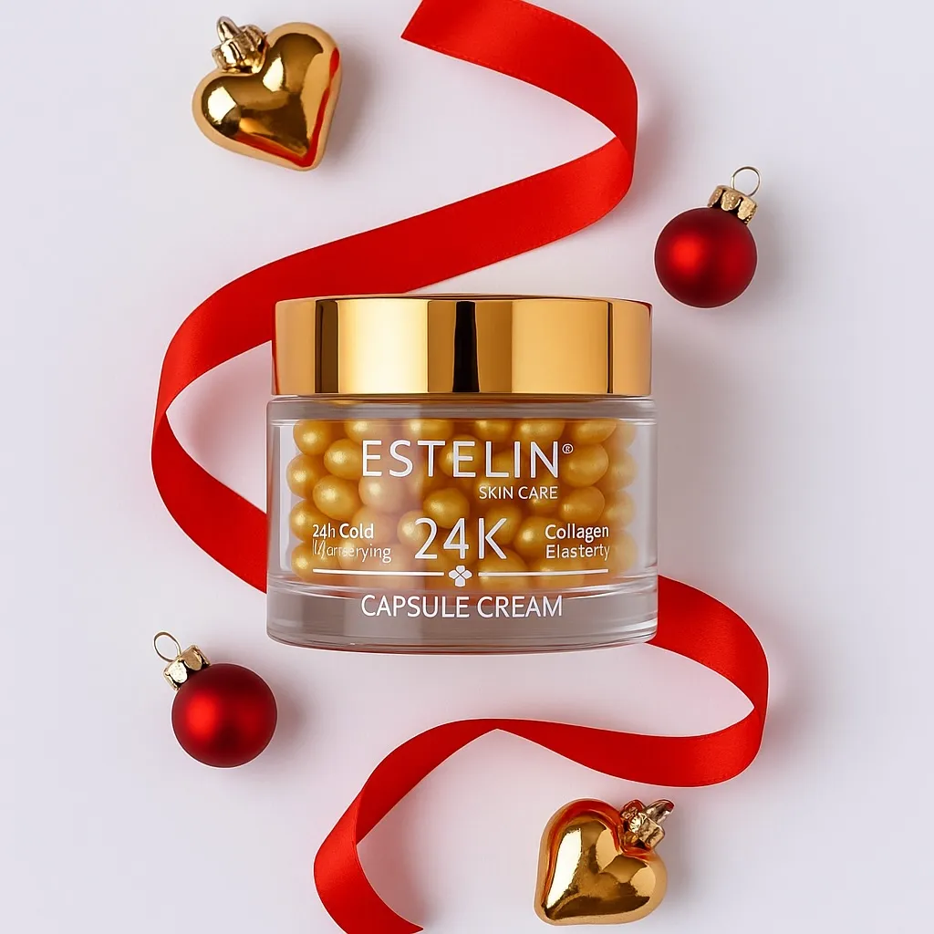 ESTELIN 24K Capsule Cream 5 Estelin 24K Capsule Cream for radiant skincare routine at GlowMyst