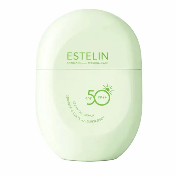 Estelin Ceramide Sunscreen clear gel repair formula tube