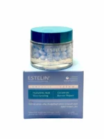 Estelin Hyaluronic Acid Capsule Cream jar on display