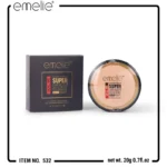 Emelie Real Me Pressed Powder for flawless matte coverage