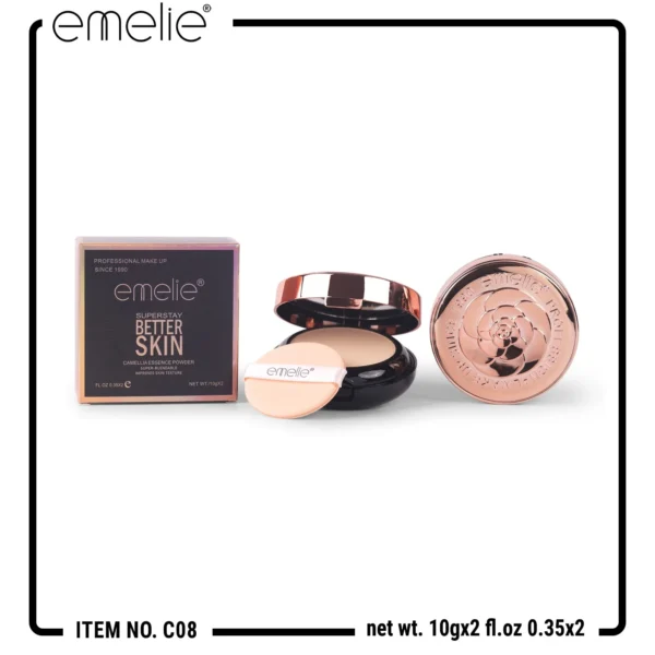 Emelie Camellia Essence Powder for smooth skin texture