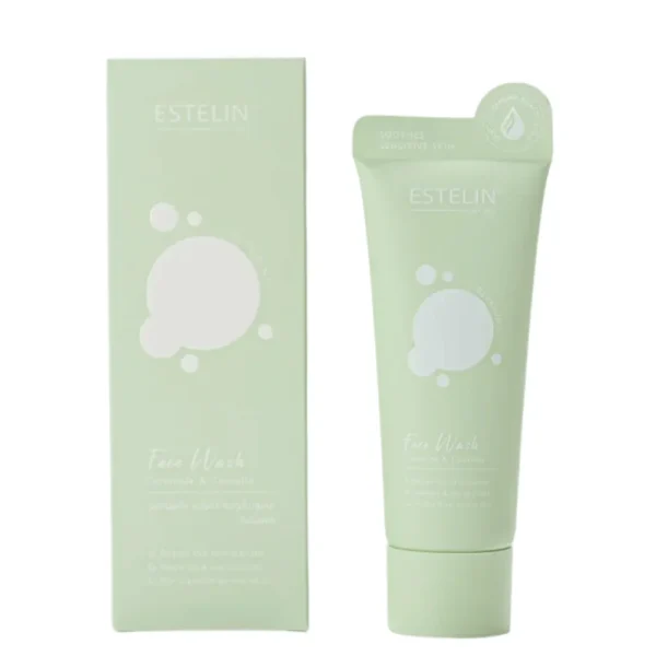 Estelin Ceramide Face Wash bottle for daily skincare routine