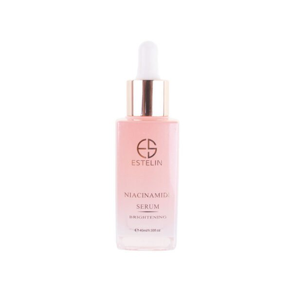 Estelin Niacinamide Serum bottle for bright skincare