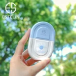 Estelin Ultra-Light Sunscreen bottle and packaging on display