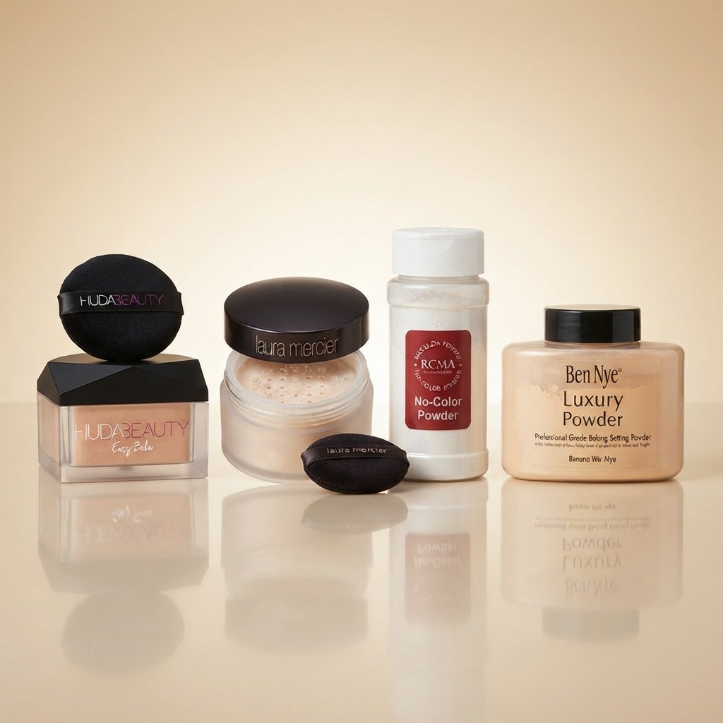 Best loose setting and baking powders Huda Beauty, Laura Mercier, RCMA price in Pakistan