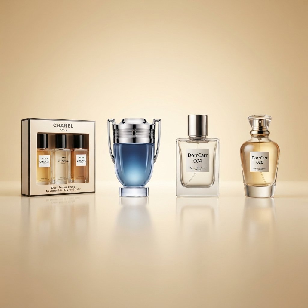 Best original perfumes, designer gift sets and fragrances Chanel, Paco Rabanne, DorrCarr price in Pakistan