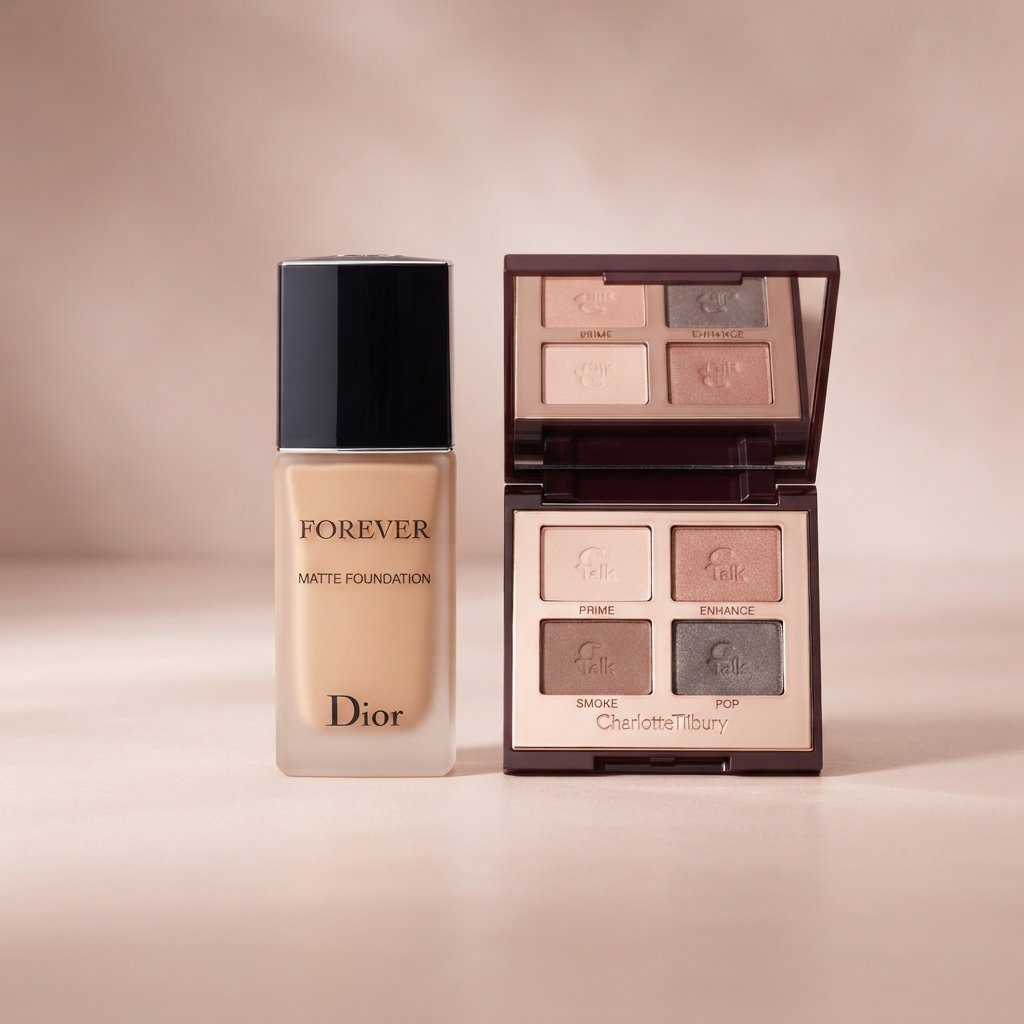 Best makeup products Dior foundation and Charlotte Tilbury palette price in Pakistan
