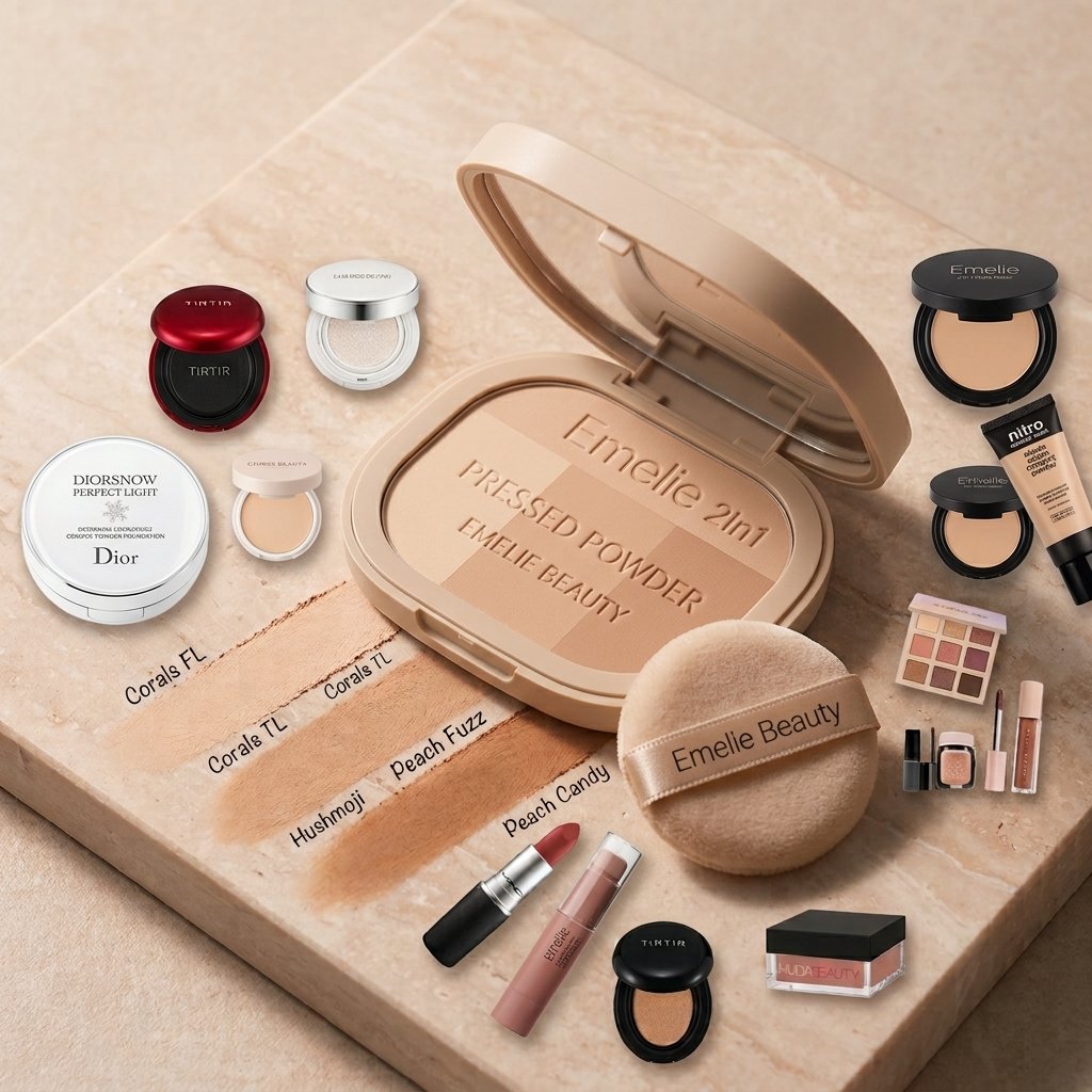 Best compact and pressed powder price in Pakistan for oily skin