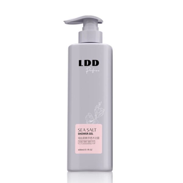 LDD Sea Salt Shower Gel refreshing body wash bottle