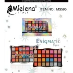 Mielena 28 Color Eyeshadow Palette featuring vibrant matte and shimmer pigments
