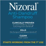 Nizoral Anti-Dandruff Shampoo with 1% Ketoconazole, Fresh Scent, 7 Fl Oz - Made in USA - Image 2