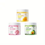 Sadoer Exfoliating Body Butter cream jar for smooth and moisturized skin