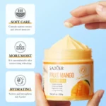 SADOER Exfoliating Body Butter Cream – Nourishing & Moisturizing Body Lotion - Image 5