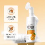 Sadoer Orange Amino Acid Cleanser bottle on GlowMyst