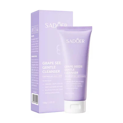 Sadoer Grape Seeds Cleanser 100g tube front packaging view
