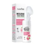 Sadoer Rose Face Wash 120ml bottle displayed on GlowMyst