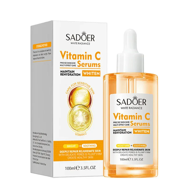SADOER Vitamin C & Centella Face Serum Sadoer Vitamin C Face Serum bottle for daily skincare