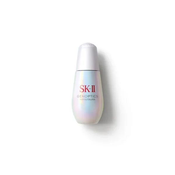 SK-II GenOptics Spot Essence bottle on display at GlowMyst