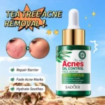 Sadoer Tea Tree Oil Control Anti-Acne Serum Essence 30ml - Image 3