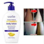 Sadoer Vitamin E Body Lotion Purified Moisturizing Glowing Refreshing - 400ml - Image 2