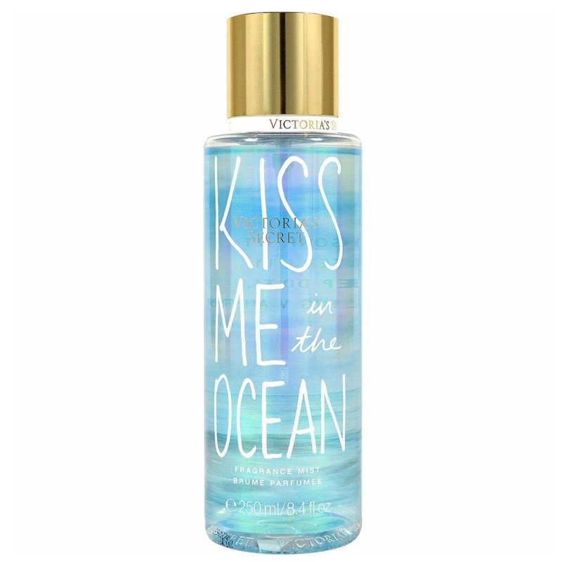 Victoria’s Secret Kiss Me in the Ocean – 250ML Victoria’s Secret Kiss Me in the Ocean – 250ML bottle front view