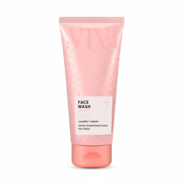 Vivimiyu Camellia Arbutin Cleanser 180g tube packaging