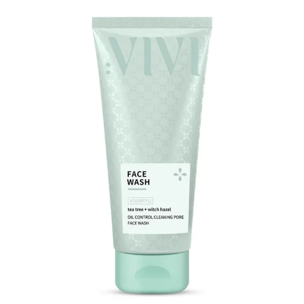 Vivimiyu Tea Tree Cleanser tube 180g front view packaging