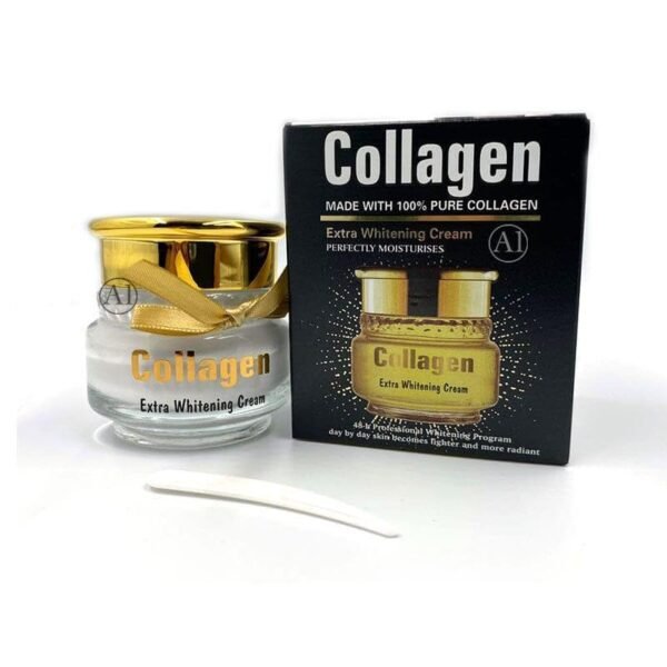 Collagen Extra Whitening Cream 55g front view on GlowMyst