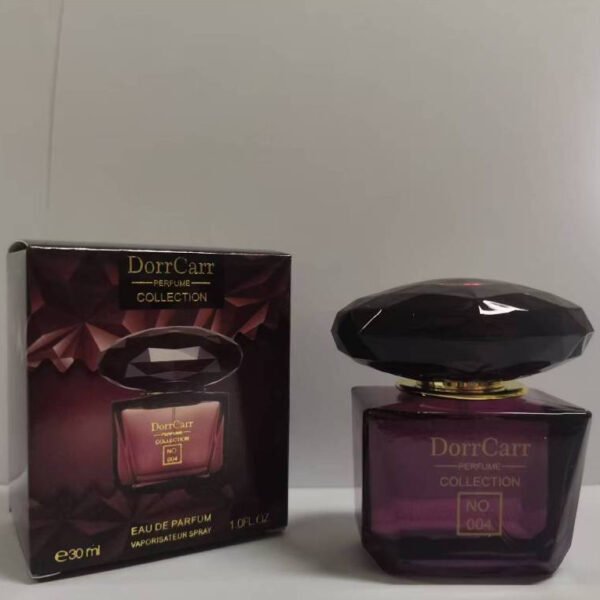 DorrCarr 004 Perfume bottle displayed against a clean background