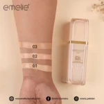 emelie SPF 50+ Foundation with Primer - 2-in-1 Full Coverage, Matte, Waterproof, Long Wear - Image 2
