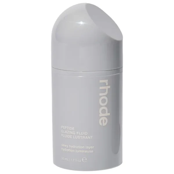 rhode glazing fluid 50 ml bottle for a dewy makeup finish