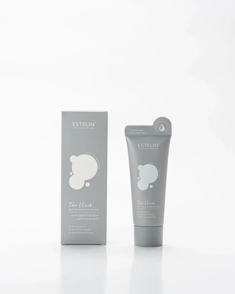 Estelin Oil Control Face Wash tube for oily skin care in Pakistan