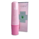 yozo all in one aloveer product bottle on display at GlowMyst